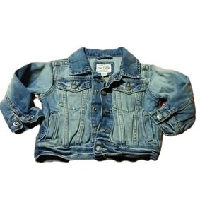 The Childrens Place Girls Blue Denim Jacket Size 18-24 month